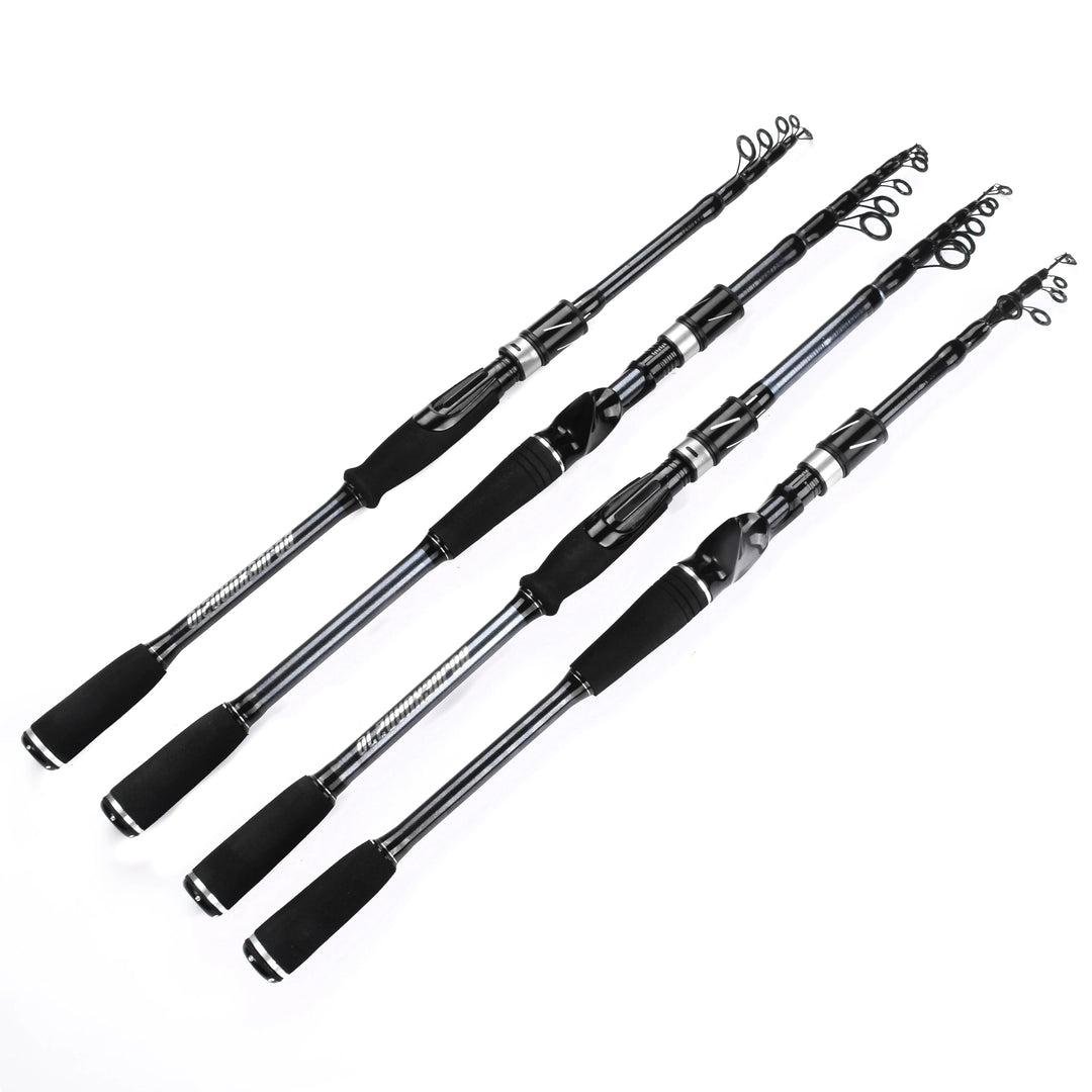 Carbon Ultralight 3.6m 1.8m2021 New  Telescopic  Fishing Rod M Power Travel Casting