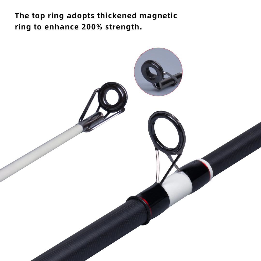 BUDEFO Telescopic Carp Fishing Rod 3/3.3/3.6/3.9m T800 Carbon Fiber Tele Spinning