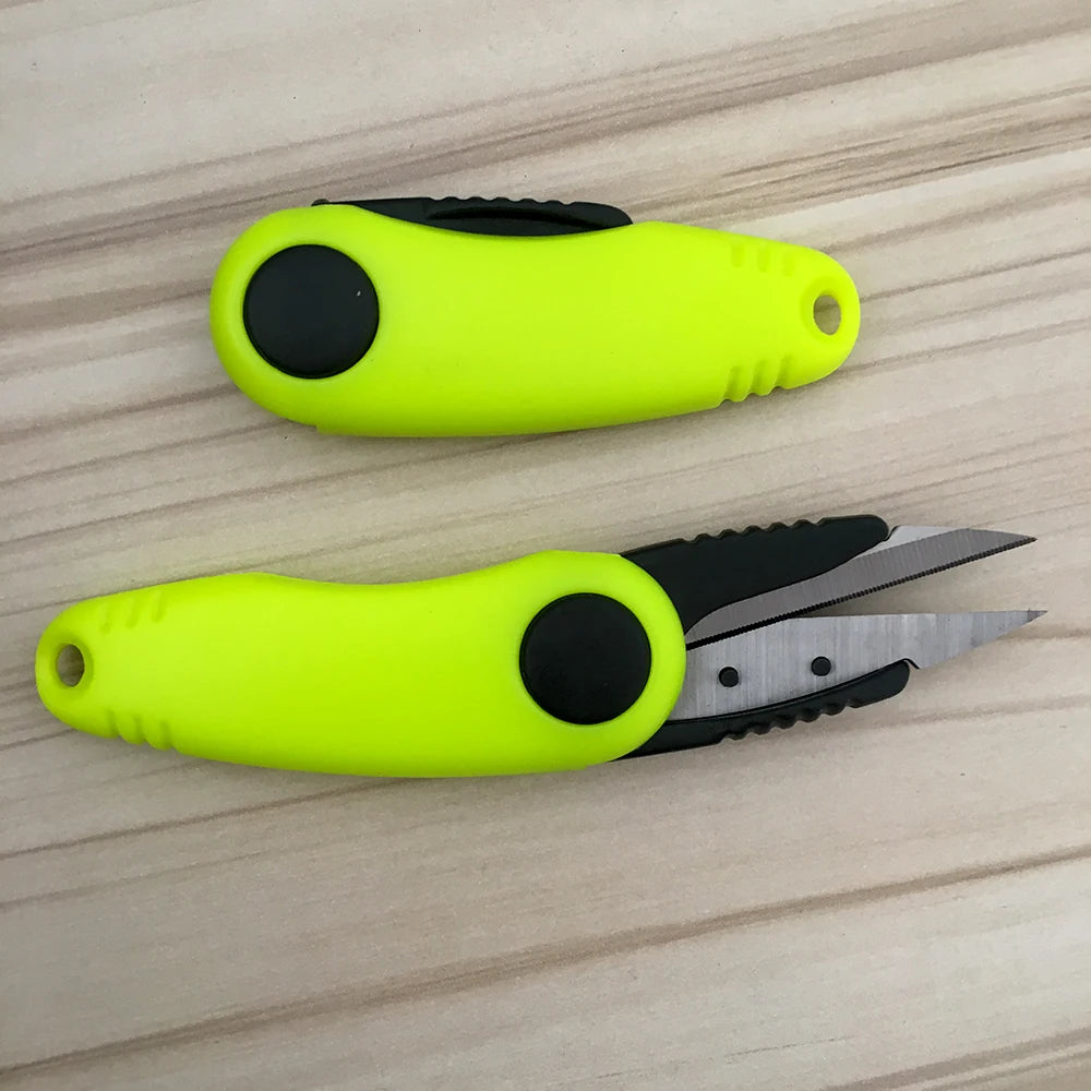 1pcs Fishing Tackle Fold Scissor for Fishing Clipper Cutting Line Multi-purpose Fishing