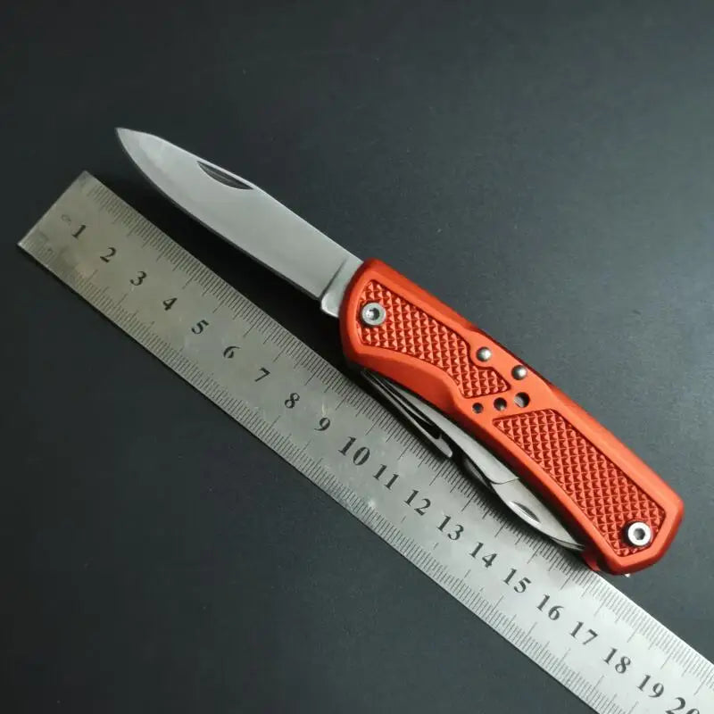 Multifunctional Camping Survival Hunting Knife CSGO Sharp Folding Pocke Knife Swiss Knife Fishing Tool Screwdrive Sa'w