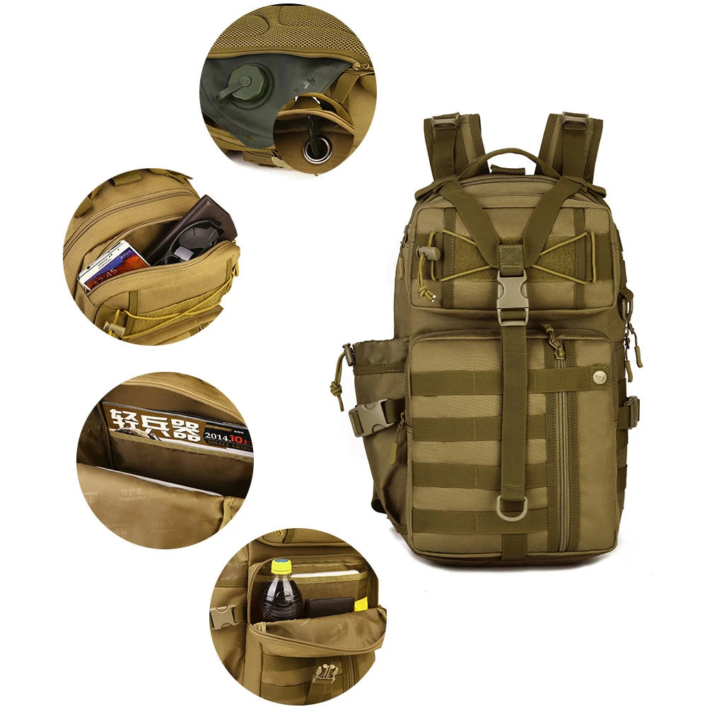 Outdoor Tactical Backpack 900D Waterproof Army Shoulder Military Hunting Camping