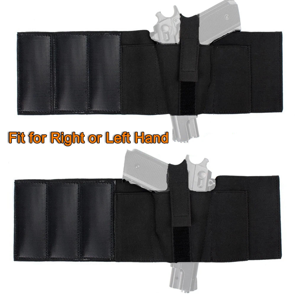 Universal Ankle Holster for Pistol Concealed Carry Drop Leg Gun Holder Pouch Elastic