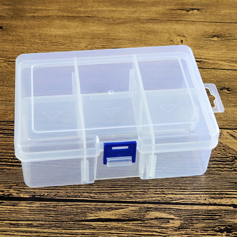 Multi Grids Plastic Detachable Storage Boxes Bins for Tools&Jewelry&Fishing Gear&Screw