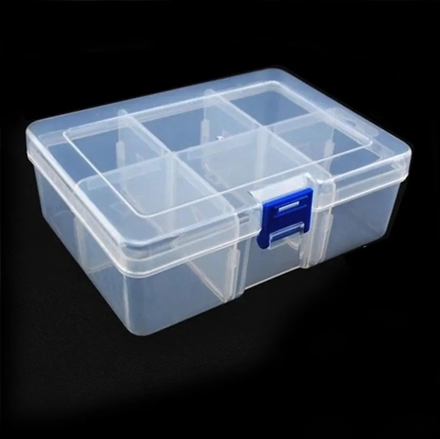 Multi Grids Plastic Detachable Storage Boxes Bins for Tools&Jewelry&Fishing Gear&Screw