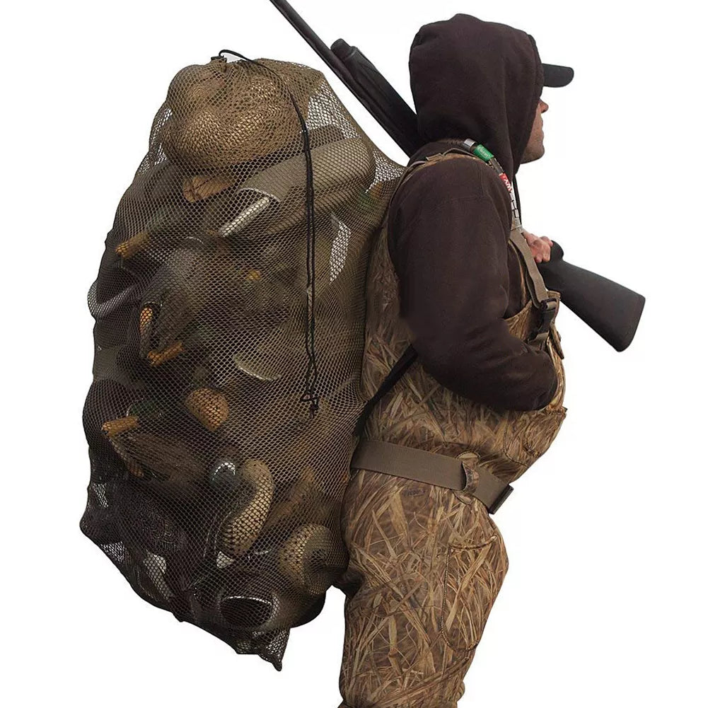 Hunting Adjustable Shoulder Straps Mesh Decoy Bags for Duck Goose Decoy Outdoor