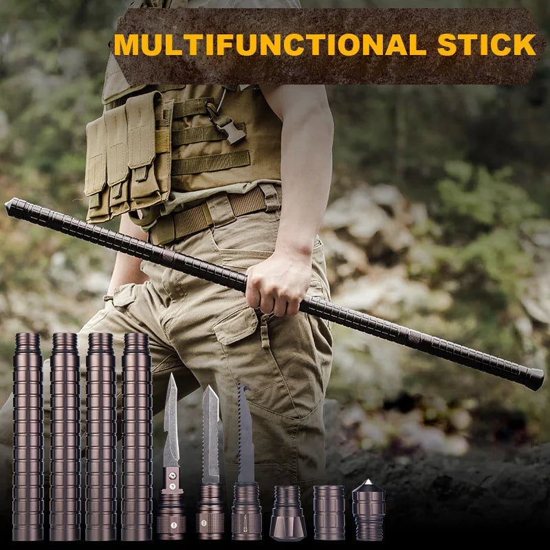 Outdoor Trekking pole Self Defense Stinger Stick Camping Safety stick Home Car