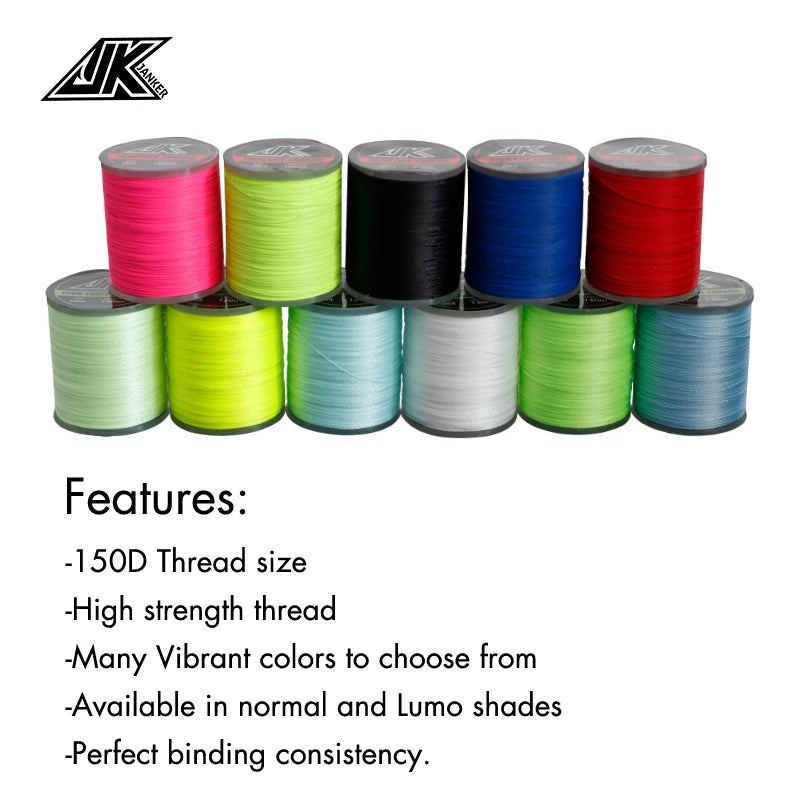 JK-150D thread multicolor hand-knitted thread DIY, suitable for all kinds of auxiliary hook