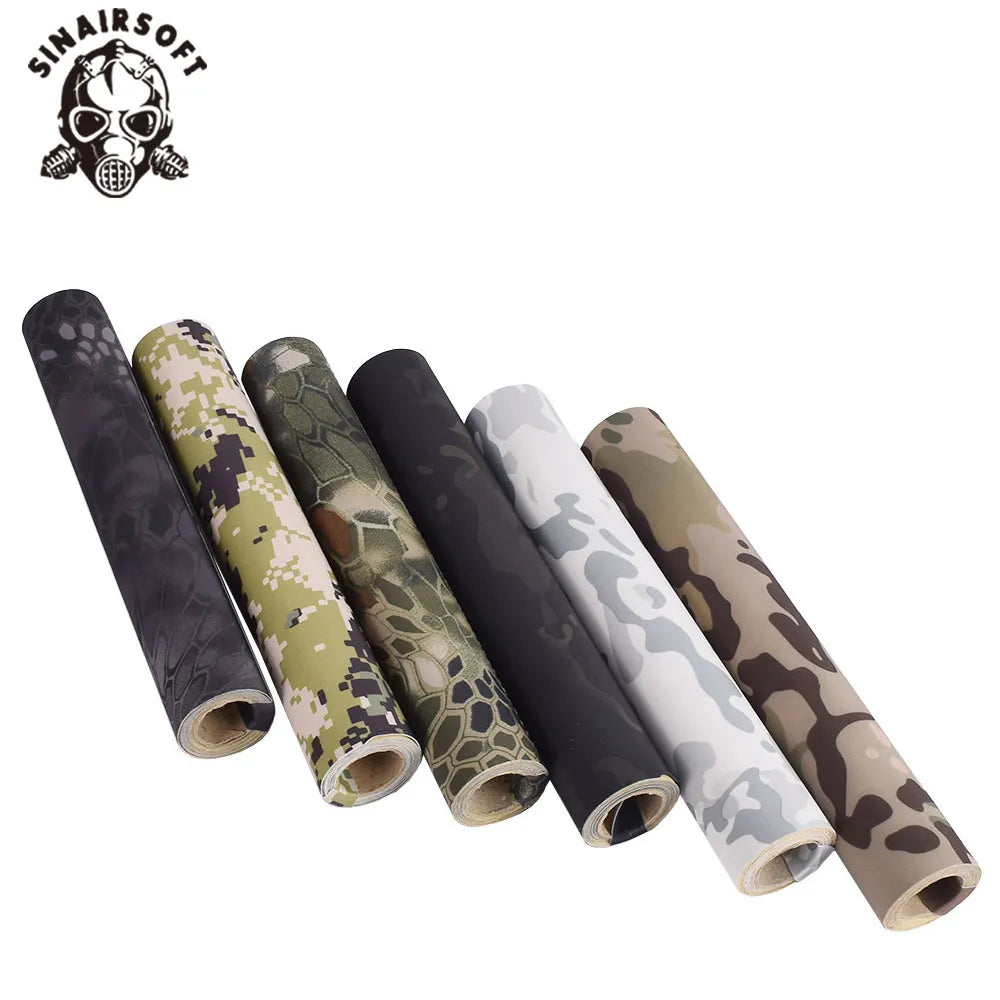 Tactical Gunskin Gear Skin Waterproof Super Elastic Self Adhesive Tape Vinyl Wrap