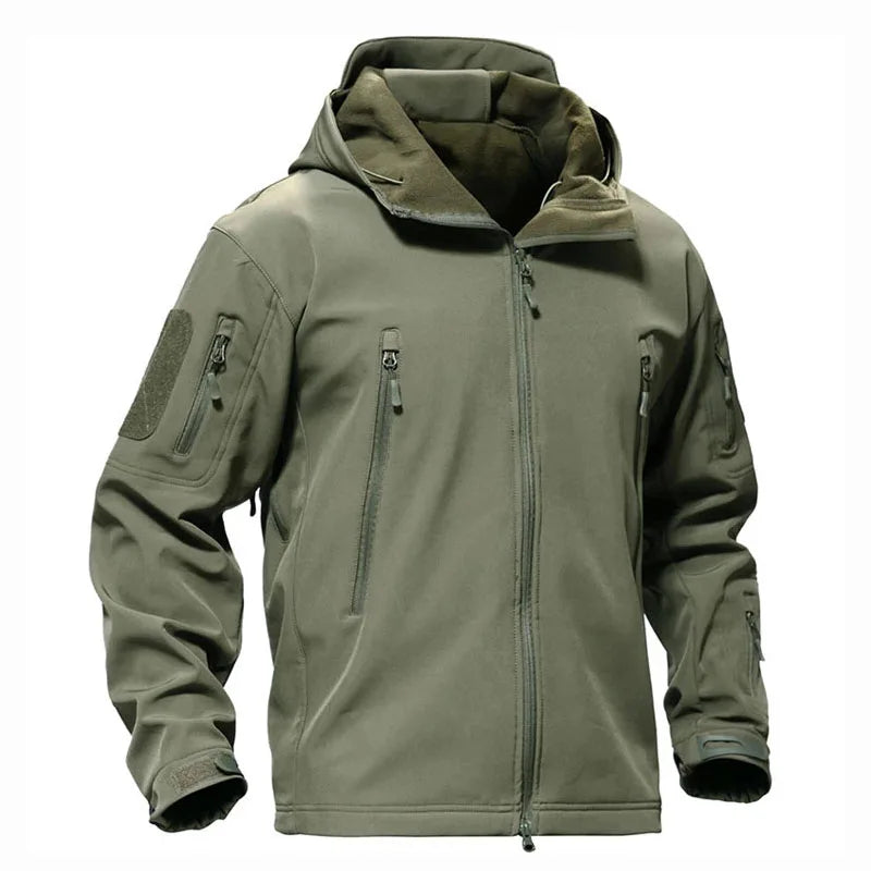 Outdoor Sport Softshell TAD Tactical Jacket Men Camouflage Hunting Clothes Military