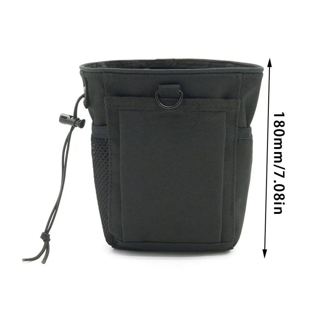 Tactical Dump Drop Pouch Mag Recovery Pouch Protable Sundries Pouch Drawstring