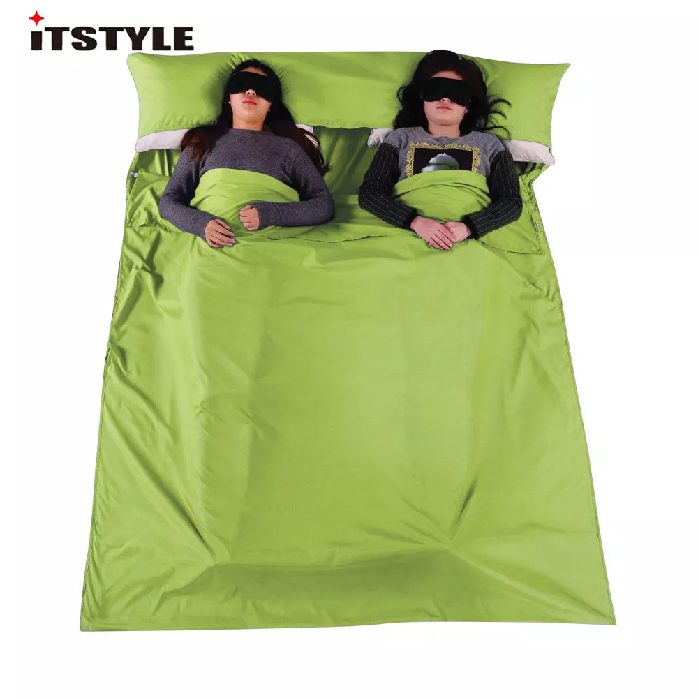 Separator Sleeping Bag for Liner Single Double Envelope Bags,Travel Hotel Camping