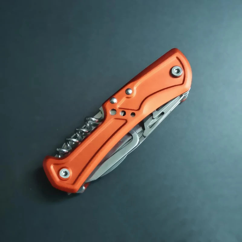 Multifunctional Camping Survival Hunting Knife CSGO Sharp Folding Pocke Knife Swiss Knife Fishing Tool Screwdrive Sa'w