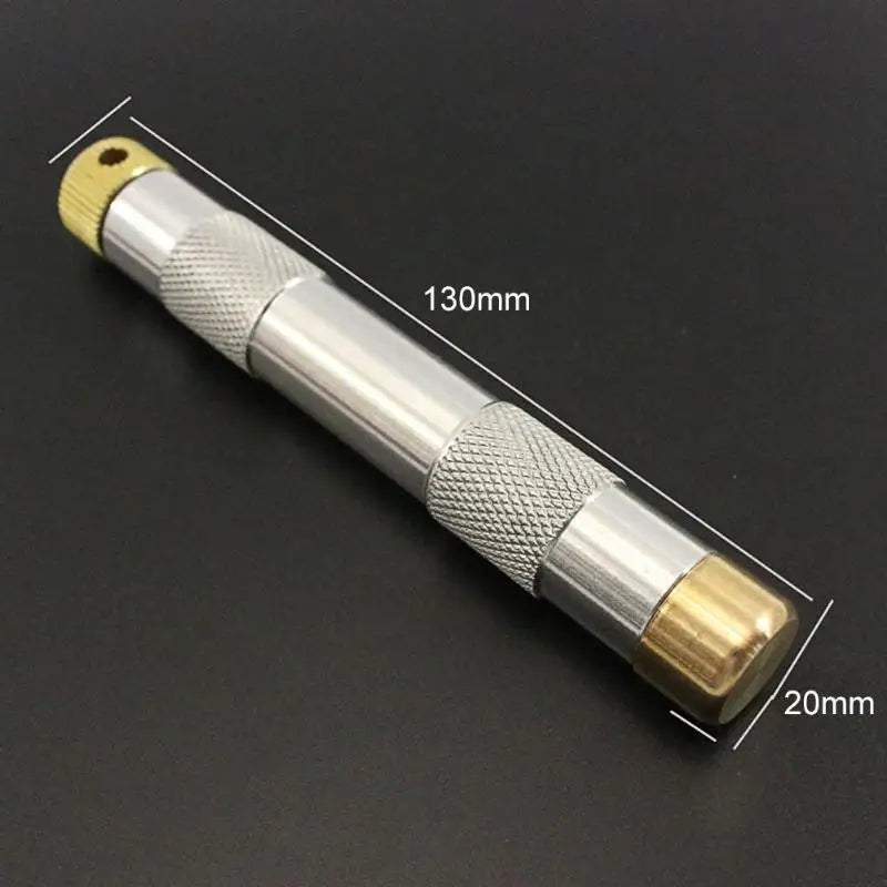 Brass Metal Fire Piston with Char Cloth-Campers / Survival / Preppers Outdoor Emergency Fire Tube Camping Survival Outdoor Tools