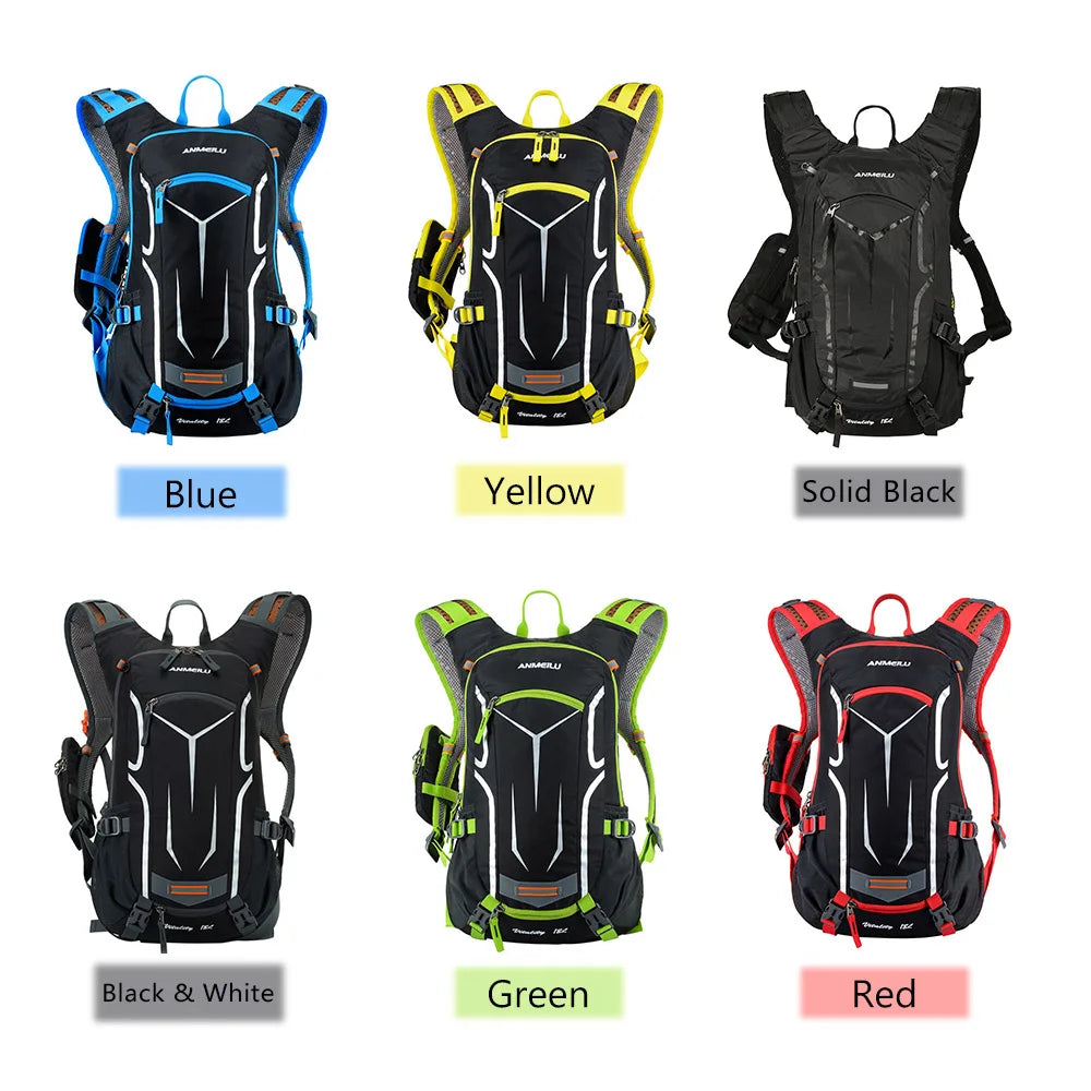 Lixada 18L Waterproof Bicycle Bag MTB Cycling Backpack with Rain Cover Breathable