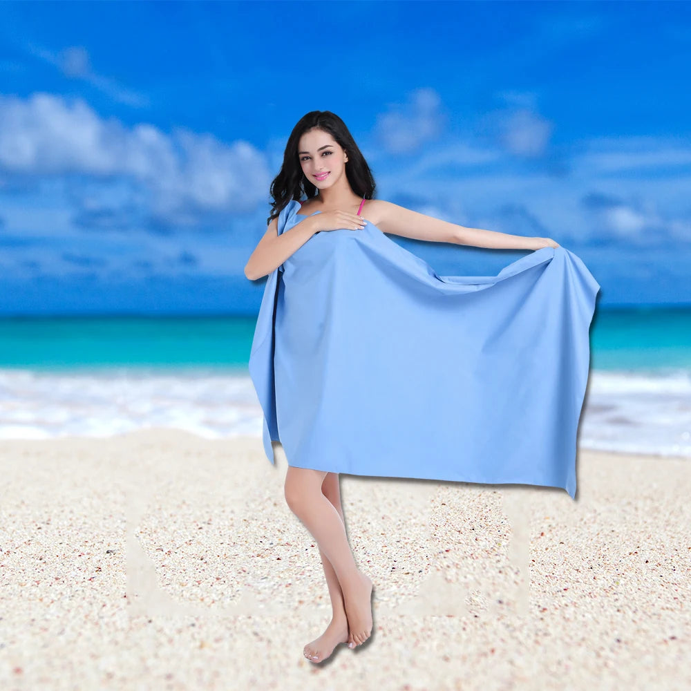 Zipsoft Brand Beach Towel For Adult Microfiber Towels Quick Drying Travel Sports Blanket