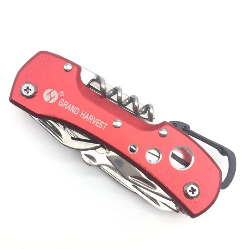 Multifunctional Camping Survival Hunting Knife CSGO Sharp Folding Pocke Knife Swiss Knife Fishing Tool Screwdrive Sa'w