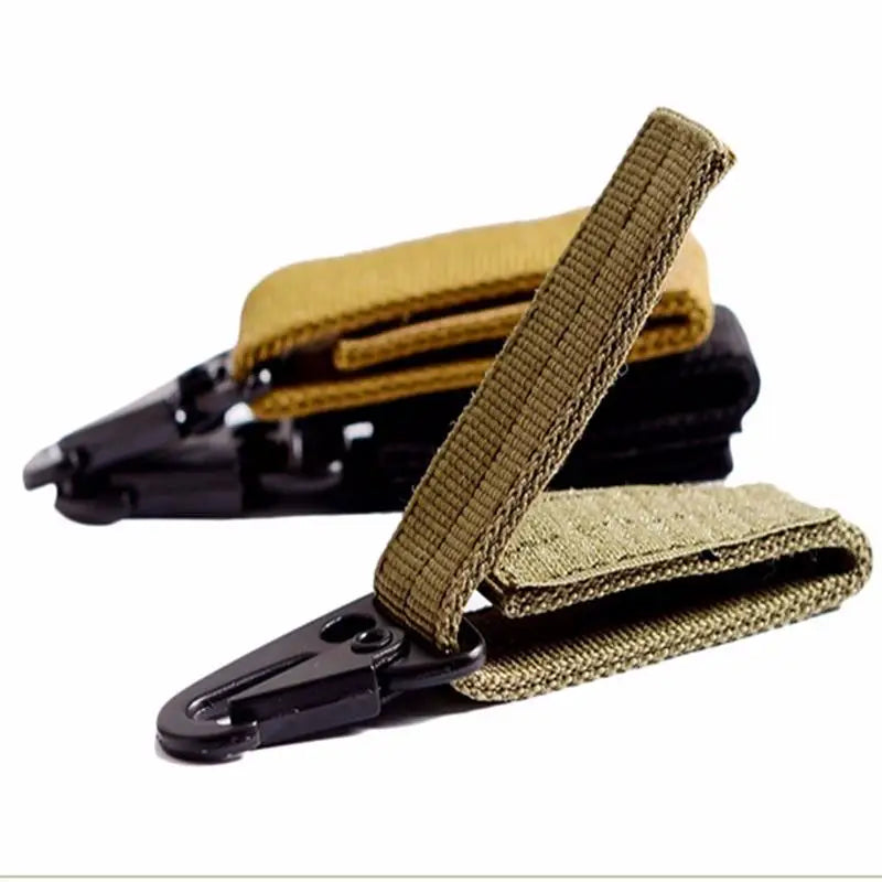 1PC  Carabiner High Strength Nylon Key Hook MOLLE Webbing Buckle Hanging System