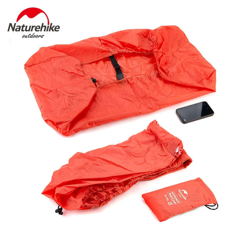 NatureHike Bag Cover 20~75L Waterproof Rain Cover For Backpack Camping Hiking