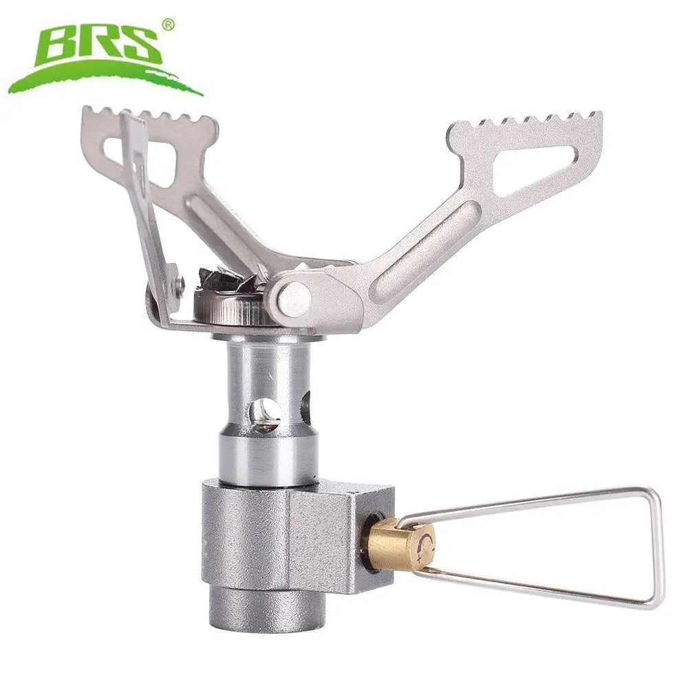 BRS Portable Mini Camping Titanium Stove Outdoor Gas Stove Survival Furnace Stove Pocket Picnic Cooking Gas Burner BRS-3000T