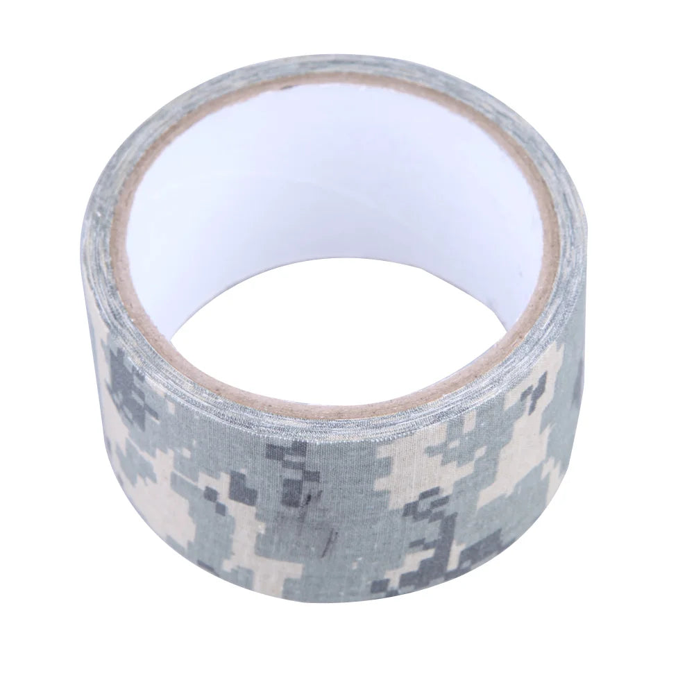 5cm*5m Camouflage Tape Outdoor Grass Camo ACU Hunting Camping Wrap Tape