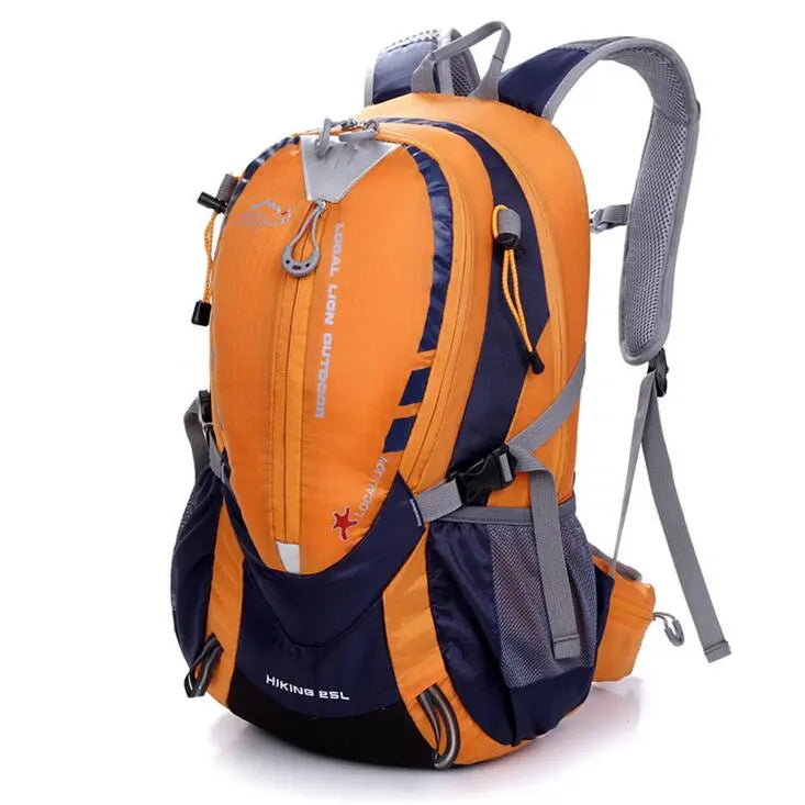 25L Waterproof Nylon Mountaineering  Backpack Outdoor Bicycle Backpack Camping