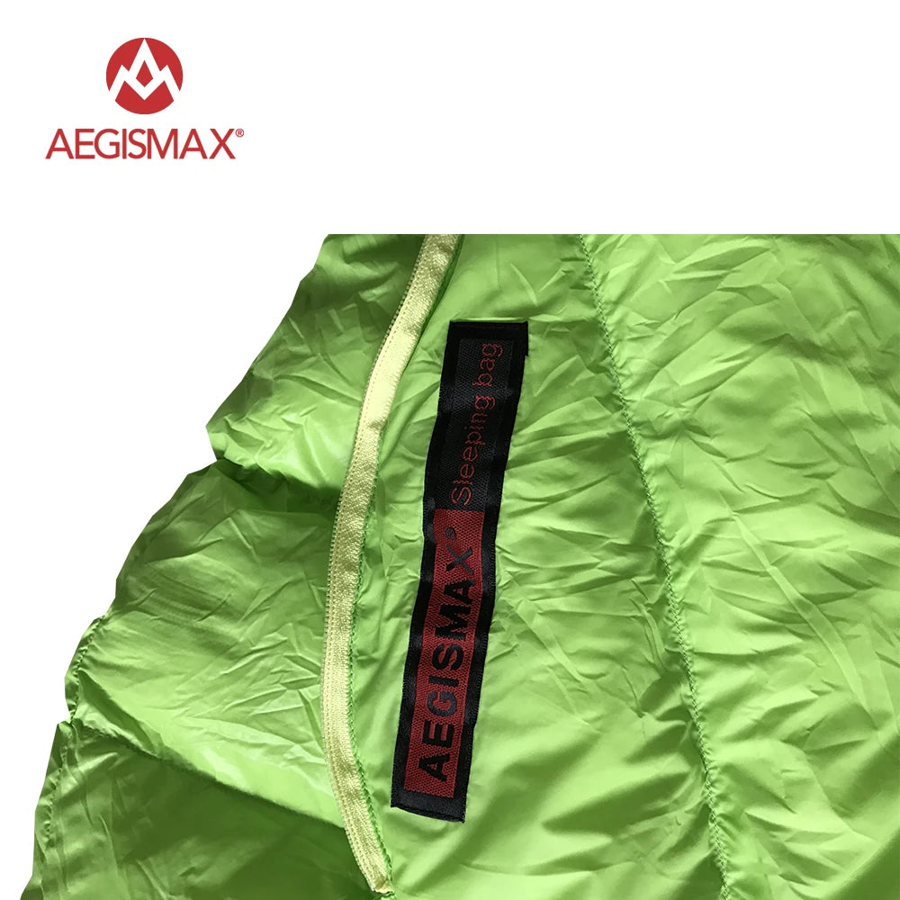 AEGISMAX Outdoor Camping  Ultralight 95% Goose Down Mummy  Sleeping Bag