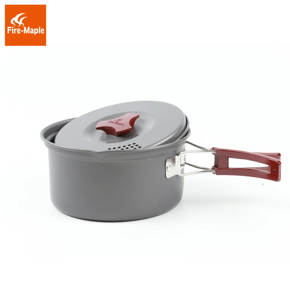 Fire Maple Camping pot Outdoor Camping 1-2 Persons Set Be Cocina Outdoor Cutlery