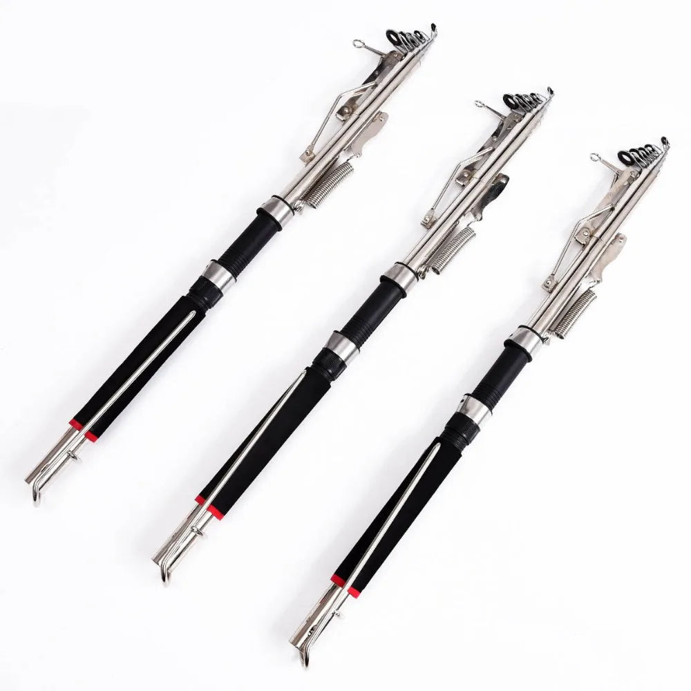 2.1-2.7M Carp Automatic Fishing Rod Fishing Telescopic Spinning Rod Sections Fishing