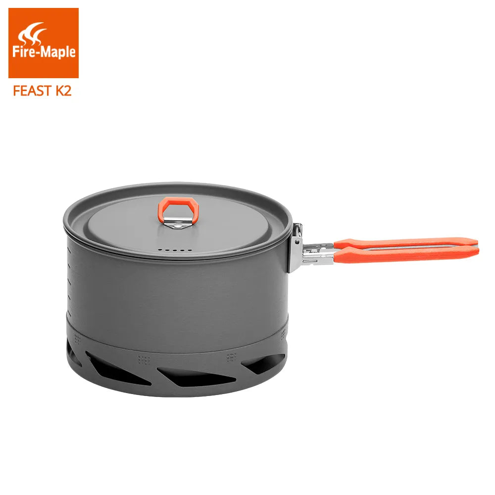 Fire Maple Feast Series K2 1.5L Outdoor Portable Foldable Handle Heat Exchanger