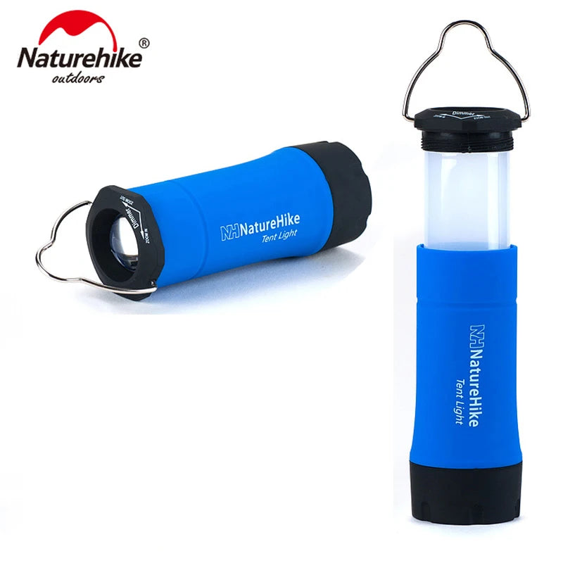 Naturehike Portable Mini CREE R2 LED Zoomable Flashing Camping Lantern Outdoor