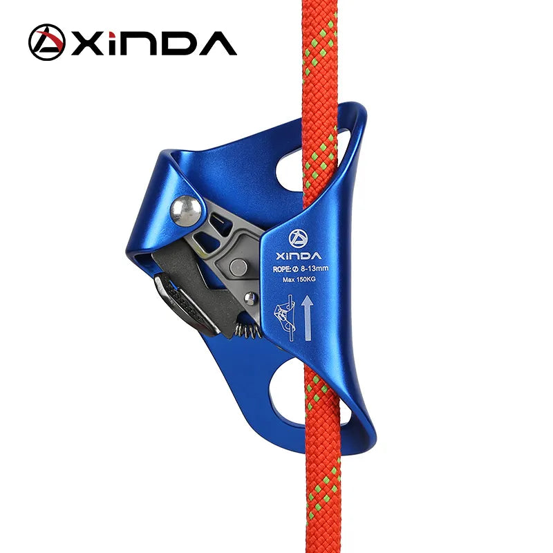 XINDA Outdoor Camping Rock Climbing Chest Ascender Safety Rope Ascending Anti Fall