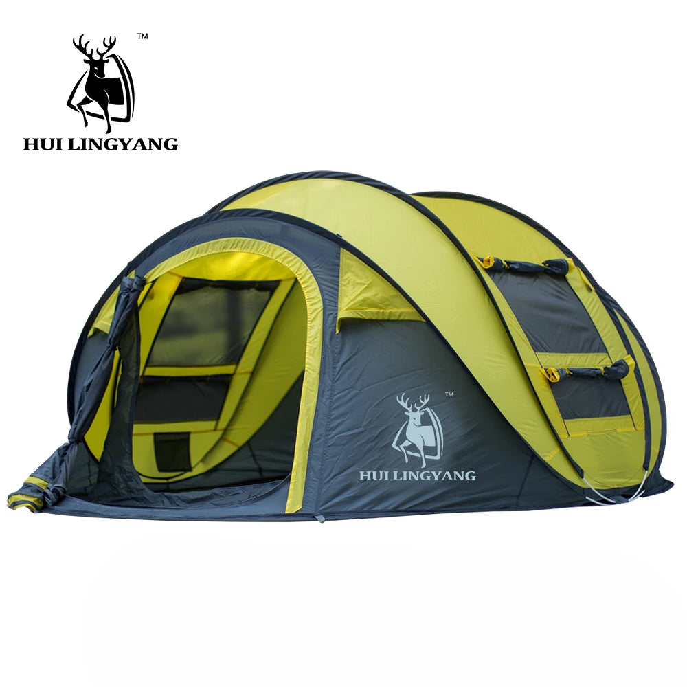 HUI LINGYANG throw tent outdoor automatic tents throwing pop up waterproof camping