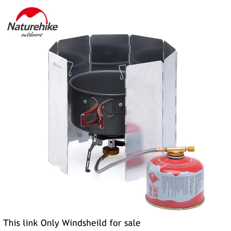 Naturehike Camping Stove Windscreen Cooking Windshield Outdoor  Accessories