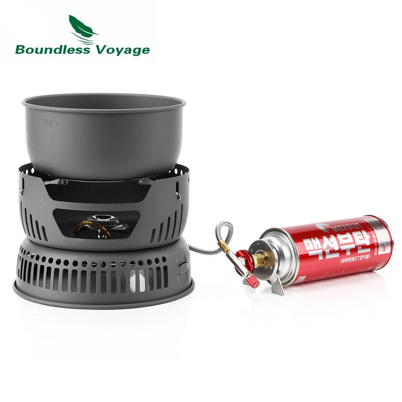 Boundless Voyage Outdoor Camping Gas Stove Alpine Burner Furnace