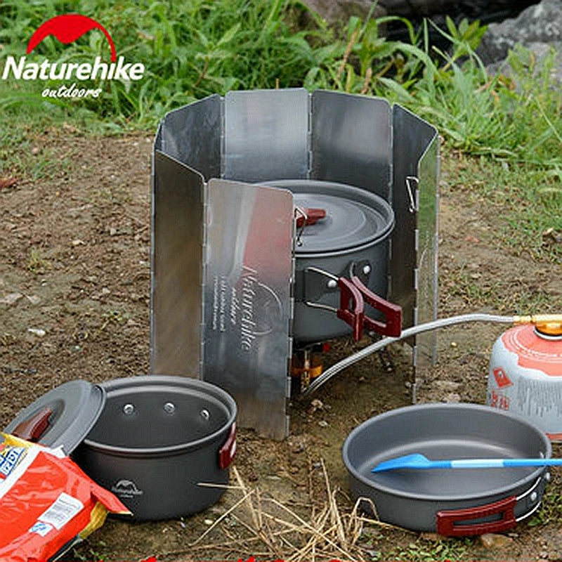 Naturehike Camping Stove Windscreen Cooking Windshield Outdoor  Accessories