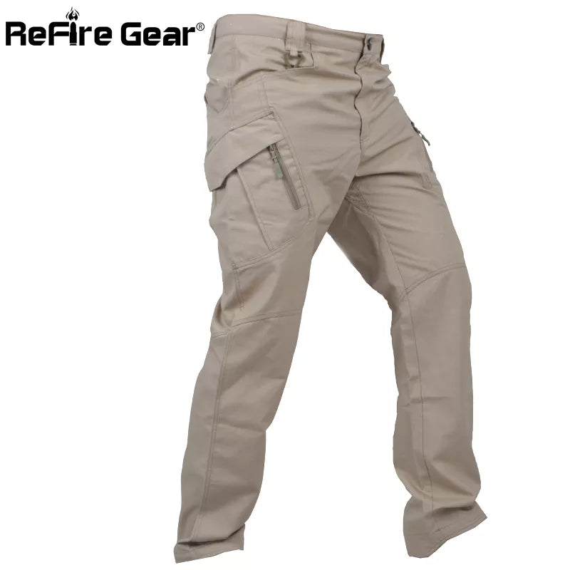 ReFire Gear IX11 Urban Tactical Military Pants Men SWAT Multi Pockets Army Combat