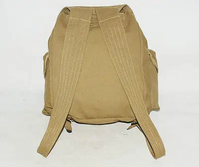 WW2 Collectable Tactical US Army Military Haversack Cotton Webbing Backpack Double