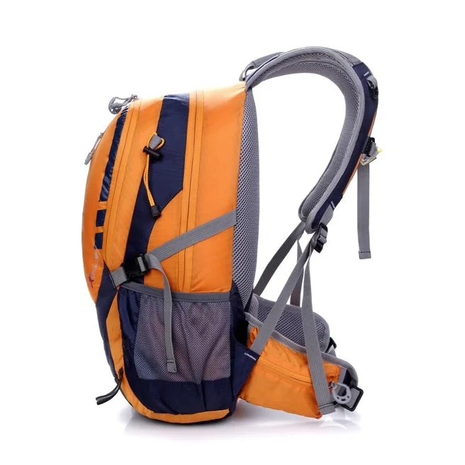 25L Waterproof Nylon Mountaineering  Backpack Outdoor Bicycle Backpack Camping