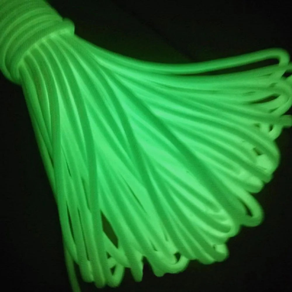 6 Meters Camping Rope Survival Luminous Camping Cord Hiking Climbing Ropes