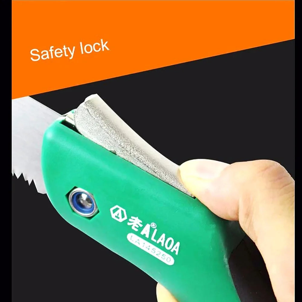 LAOA Camping Saw Foldable Portable Secateurs Gardening Pruner 10 Inch Tree Trimmers