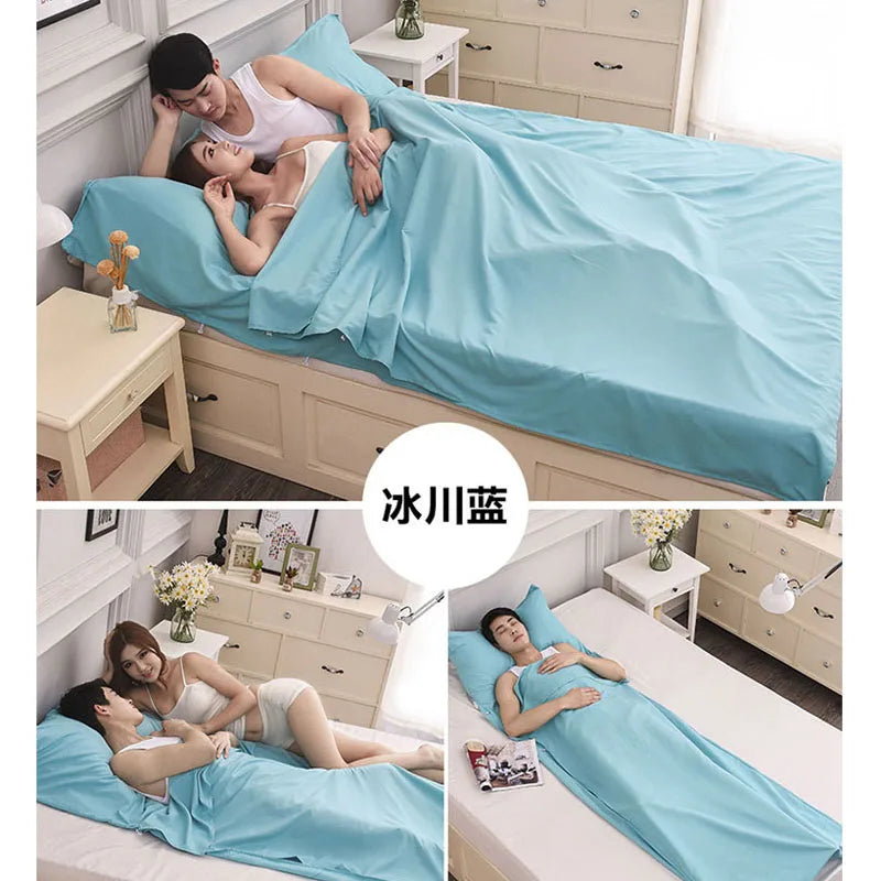 Separator Sleeping Bag for Liner Single Double Envelope Bags,Travel Hotel Camping