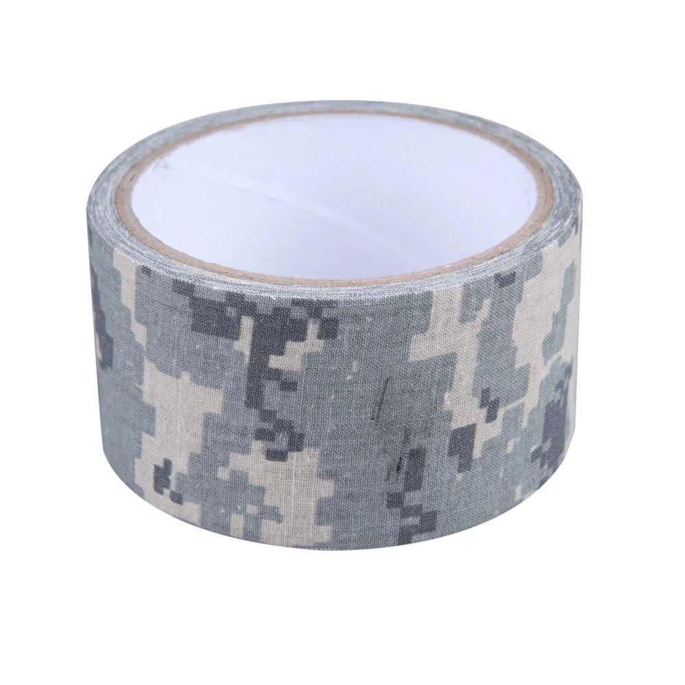 5cm*5m Camouflage Tape Outdoor Grass Camo ACU Hunting Camping Wrap Tape