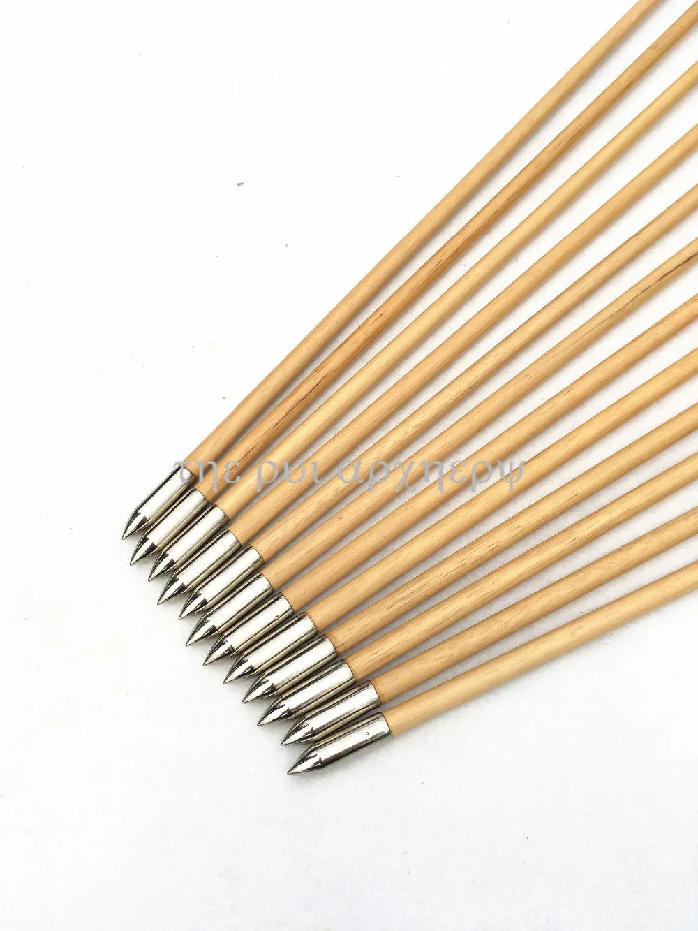 6/12/24pcs Wooden Arrows Traditional Handmade 5" Turkey Feathers wooden Shaft Self Nock Target Arows For Archery Recurve Bow