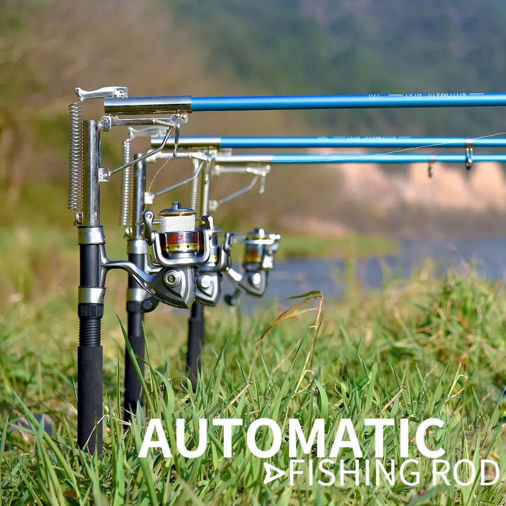 2.1-2.7M Carp Automatic Fishing Rod Fishing Telescopic Spinning Rod Sections Fishing