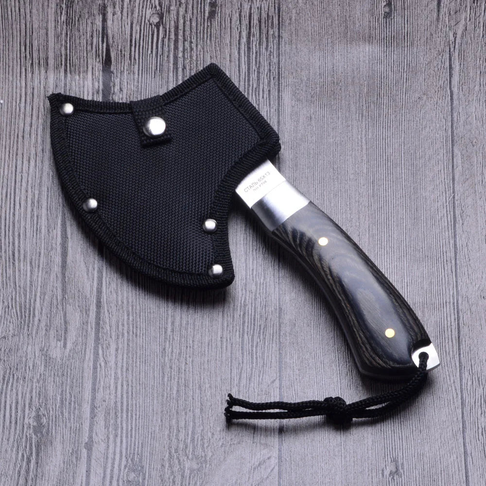 Wood Handle Sharp Survival tomahawk axes axe outdoor machetes steel tactical axe head