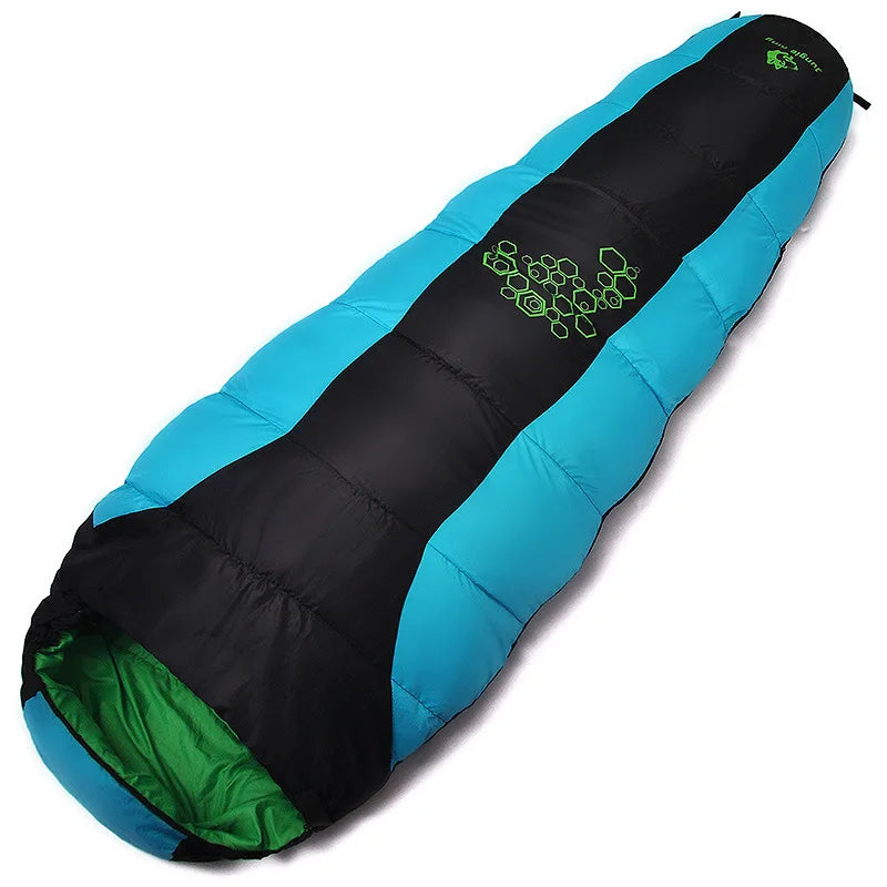 Jungle King 2017 thickening fill four holes cotton sleeping bags outdoor camping