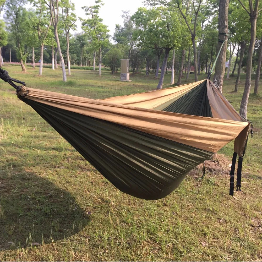 Camping Parachute Hammock Survival Garden Outdoor Furniture Leisure Sleeping