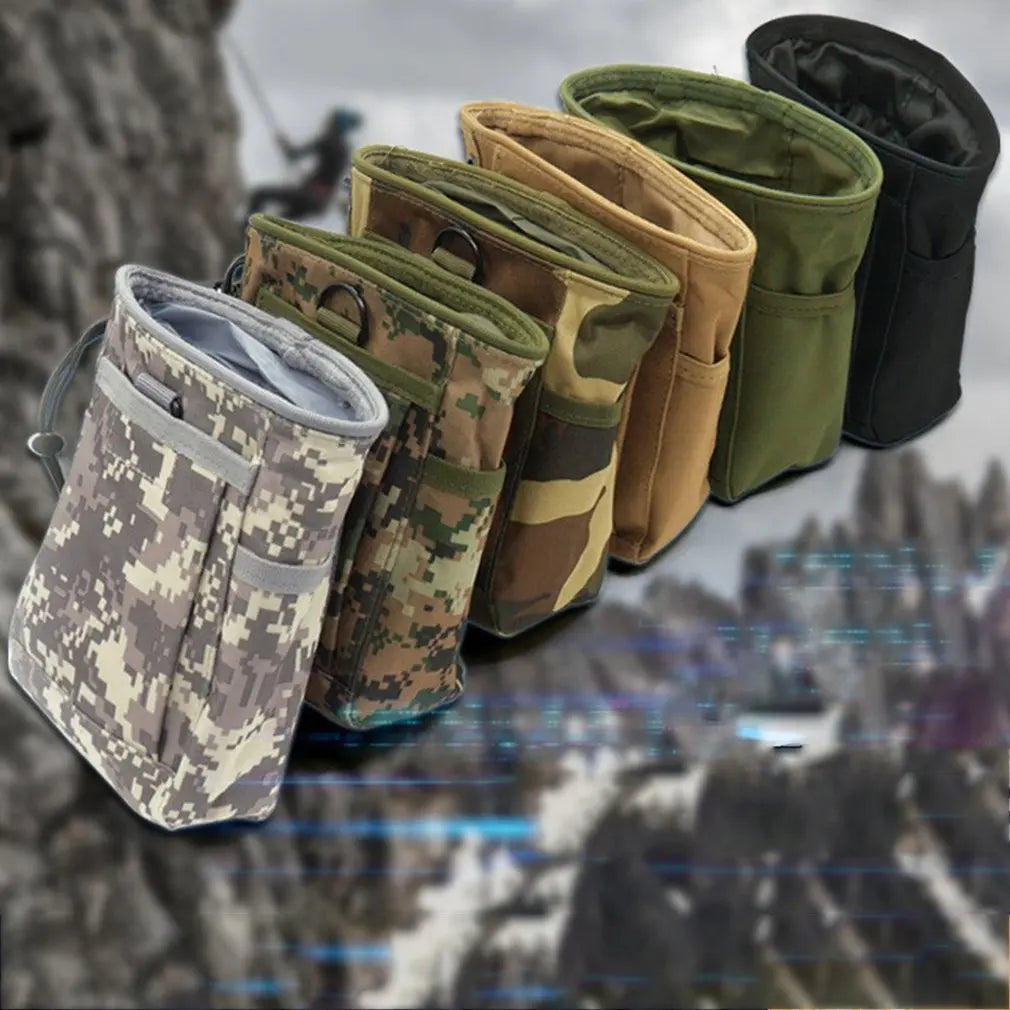 Tactical Dump Drop Pouch Mag Recovery Pouch Protable Sundries Pouch Drawstring