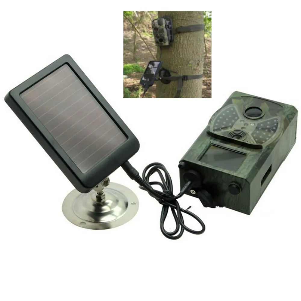 Solar Panel 3000mAh Charger External Powered Supply for 9V 12V Suntek Hunting Camera