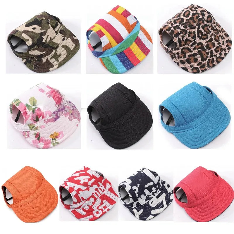 Pet Hat Dog Hat Baseball Hat Summer Canvas Dog Cap Only For Small Pet Dog Outdoor